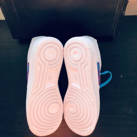 Nike Air Force 1 Custom. Women’s Sz 8 - Picture 4 of 10